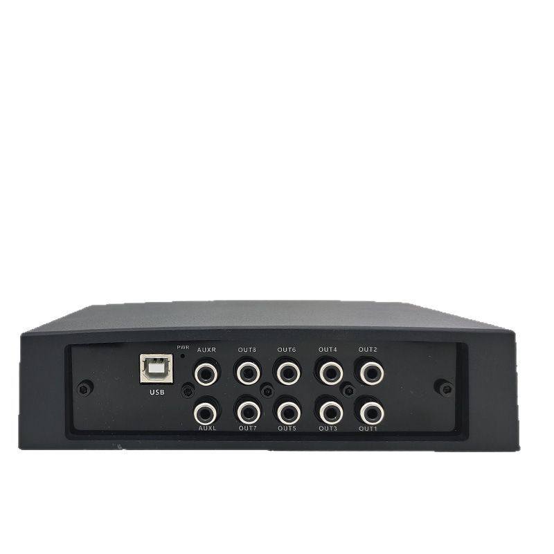 4-in 8-out 31-segment DSP car amplifier car audio processor HD car digital broadcast lossless player