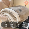 Class a Knitted Blanket Winter Thickeneded Milk Velvet Multifunctional Blanket Office Nap Blanket Sofa Blanket Leg Blanket