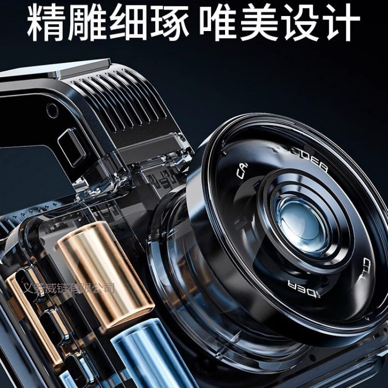 360 Front and Rear Dual-Camera Brand-Free Driving Recorder 2024 New Model Without Wiring Reversing Image Generation Bluetooth