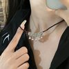Vintage Light Luxury Five Emperors Coin Necklace Women's New Arrival Bell Woven Collarbone Chain Birthday Gift for Girlfriend