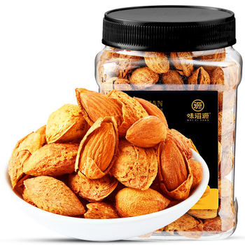 Weiziyuan almond canned 360g dried fruit office leisure snacks nuts Batan almond wholesale almond