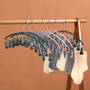 New underwear socks clip drying stainless steel socks hanger clip multi-drying home non-slip windproof hook clip