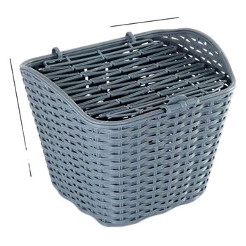 Bicycle plastic basket vintage plastic basket with lid electric car basket basket storage basket vegetable basket accessories