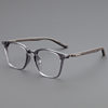 Japan and South Korea Retro Square Personality TR90 myopia glasses frame men's and women's flat glasses frame anti-blue light can be equipped with 0365