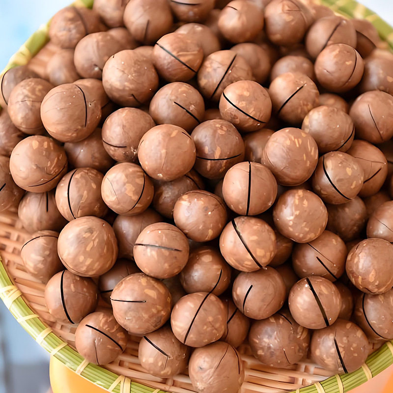 Office leisure nuts fried snacks milk flavor nuts Hawaiian nuts net red nuts snacks manufacturers supply