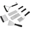 Stainless steel outdoor barbecue tools suit teppanyaki spatula Kitchen pancake utensils BBQ accessories combination baking tools
