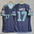 2026 world cup germany away kit + printed #17 weir