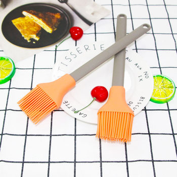 Silicone Split Oil Brush Pancake Silicone Brush Baking Tool Household High Temperature Resistant Non-shedding Barbecue Honey Oil Brush