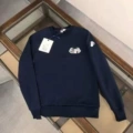Double label navy blue