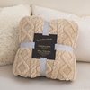Foreign Trade Blanket Bedroom Air Conditioning Blanket Milk Plush Blanket Taffeta Jacquard Blanket Single Layer Blanket Nap Blanket Batch