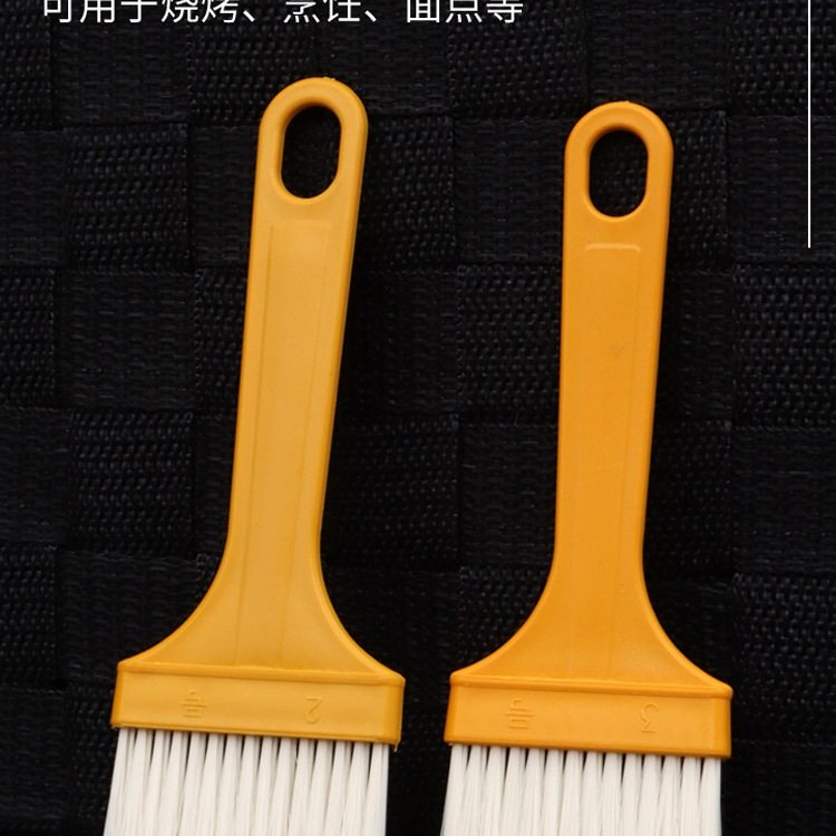 Wholesale High Temperature Resistant Barbecue Brush Kitchen Pancake Household Oil Brush Baking Fried Skewers Food Grade Non-Shedding Oil