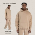 Sweatshirt-grey apricot