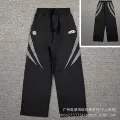 K3270# Reflective Strip Black Pants