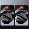 X13 car water cup wireless charger Apple mobile phone AirPods headset USB direct charging three-in-one fast charging