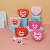 2023 cross-border new Barbie silicone bag creative cartoon crossbody shoulder bag children coin purse wholesale