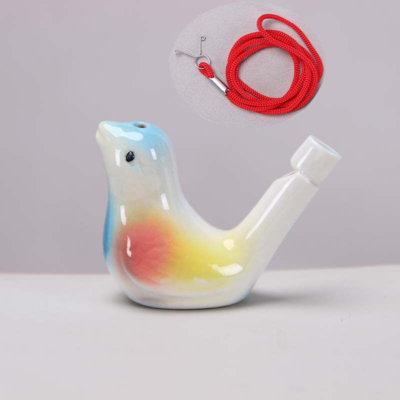 陶瓷工艺品12557水鸟口哨 儿童音乐陶笛 旅游景区热销工艺品哨子