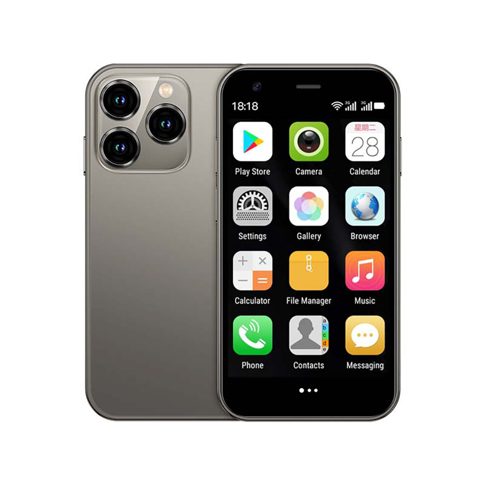 跨境爆款Soyes索野XS18Pro迷你智能手机mini双卡小屏安卓备用手机