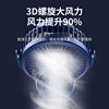 Cross-Border USB Mini Clip Fan Portable Rechargeable Silent Office Dormitory Strong Wind Desktop Small Electric Fan