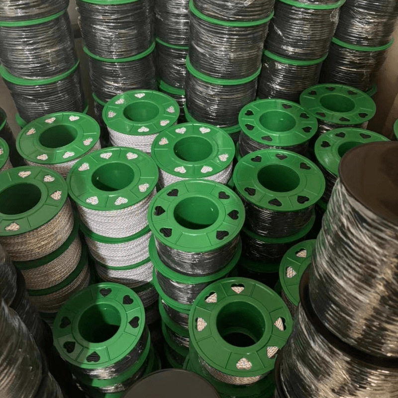 Cross-Border Manufacturer Supply 16-Strand Lawn Mower Pull Cord, Chainsaw Pull Cord, Gasoline Engine Pull Cord, Nylon Rope, Rope