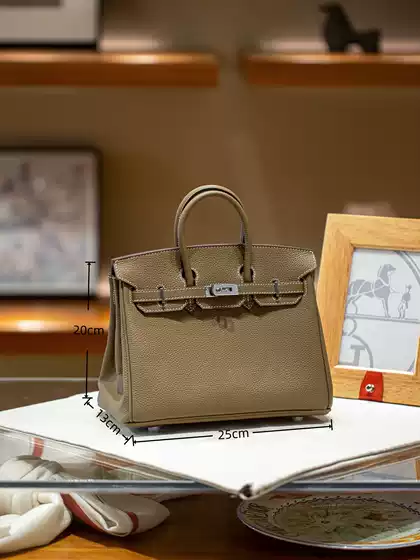 Hermès Togo Lychee Grain First-Layer Cowhide Birkin Bag 25/30cm Casual Commuting Large-Capacity Genuine Leather Handbag for Women