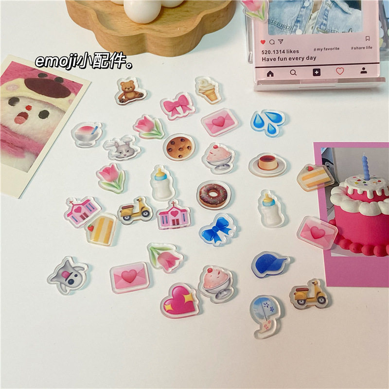 Acrylic small card photo acrylic photo frame 3 inch photo Aidou small card display card