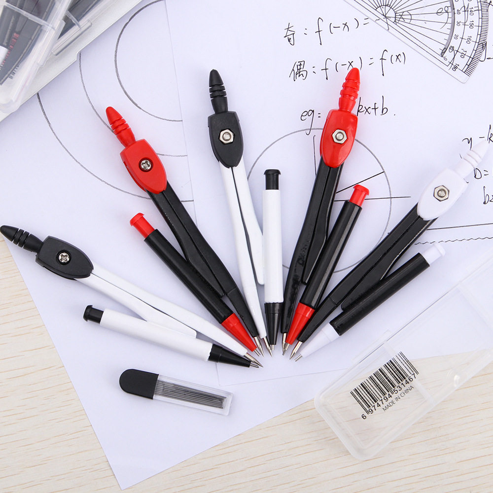 Creative metal compasses suit primary and secondary school students examination drawing drawing tools student drawing instruments teaching aids wholesale