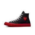 Kw kawakubo rei-red bottom and black high