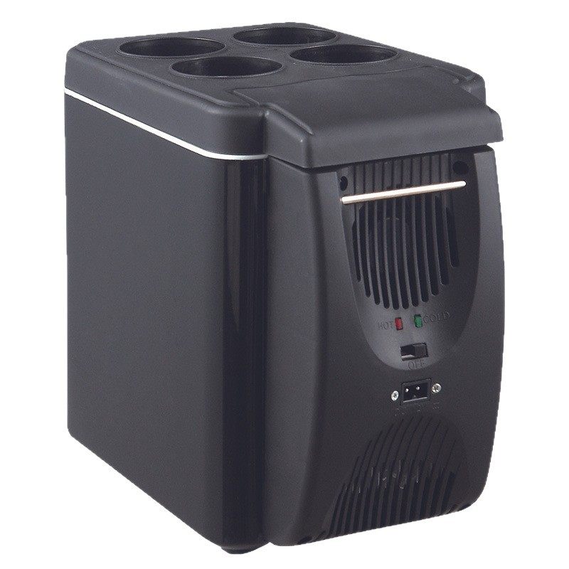 6L Convenient Car Refrigerator Small Micro Refrigeration Mini Refrigerator Car Refrigerator Bicycle Model Hot and Cold Box