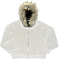 White sweatshirt (solid color)