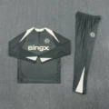 Army green 2526 chelsea player edition half pull suit