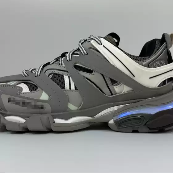 European Version Original Paris Track3.0 Light-Up Dad Shoes for Men and Women, 3Rd Generation Thick-Soled Couple's Sneakers with Led Lights