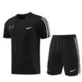Nd03 black shorts suit