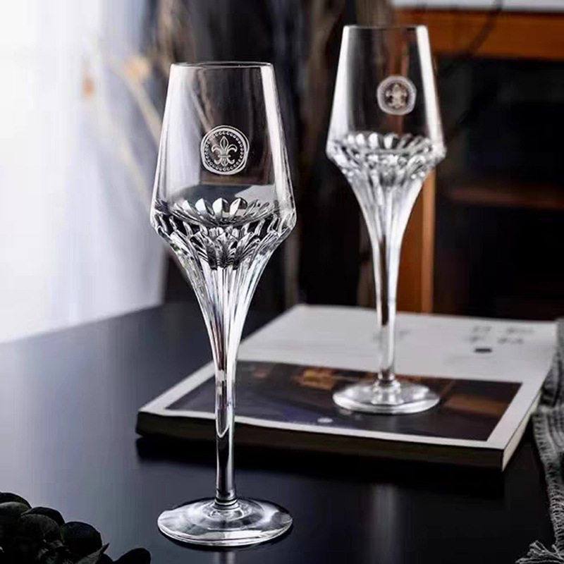 Louis thirteen light praise wine glass crystal glass dry cup brandy goblet whiskey fragrance Cup gift box