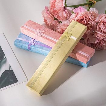 Manufacturer Wholesale Jewelry Box Bracelet Box Long Chain Box Gift Hairpin Pendant Box Necklace Long Box Jewelry Storage Box