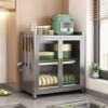 Dish Rack Drain Rack Kitchen Multifunctional Household Dish Plate Knife Chopsticks Cage Storage Rack Countertop Storage Rack Cupboard