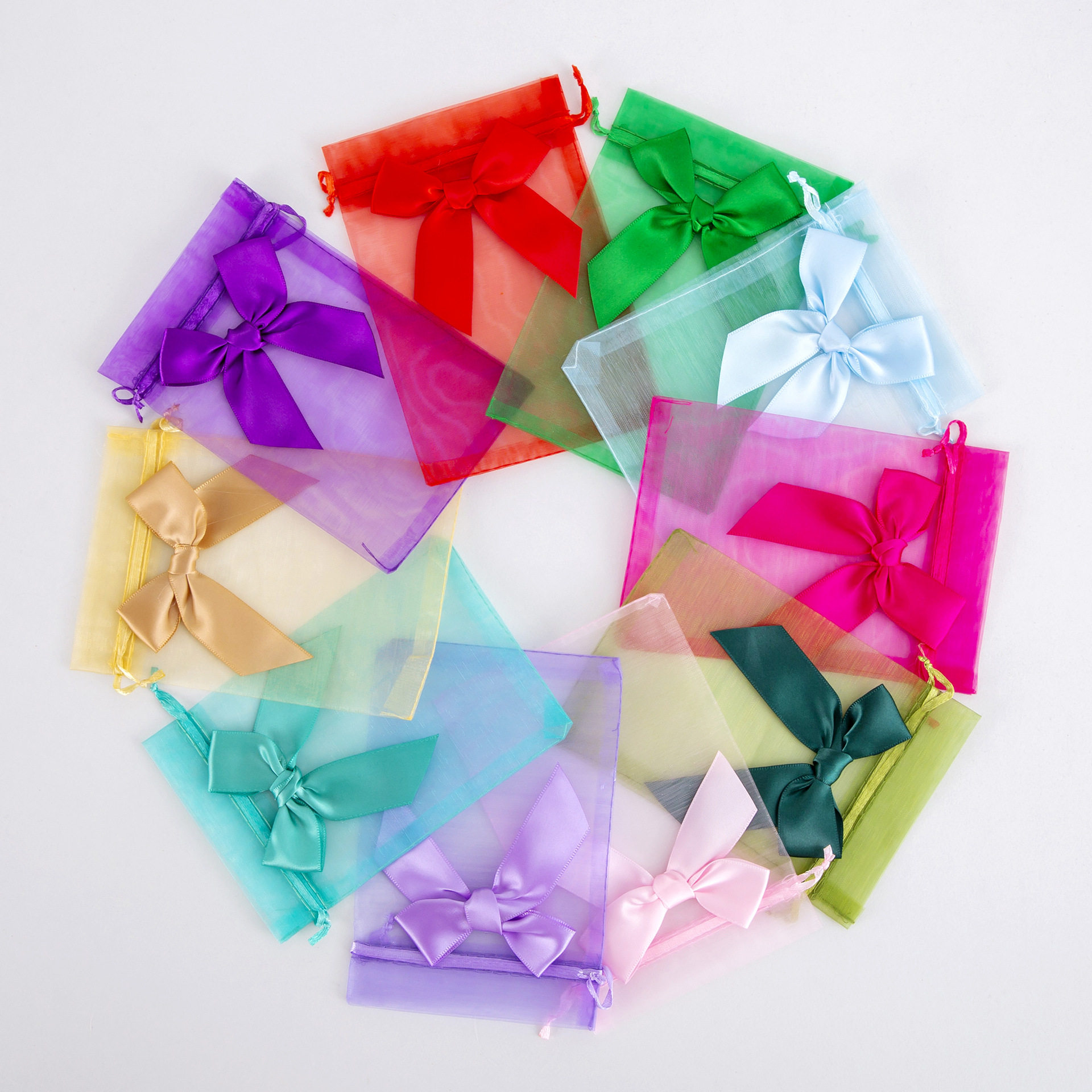 Perfume Lily gauze bag // Korean Tulip bow gauze bag/Candy Bag candy box gift packaging bag drawstring