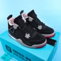 Aj4 black red