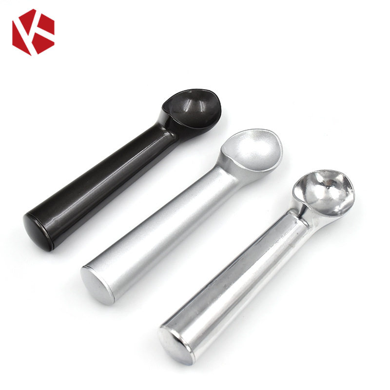 Self-melting Metal Aluminum Alloy Ice Cream Spoon Ice Cream Dig Ball Spoon Ice Cream Spoon Dig Ball Spoon Ice Cream