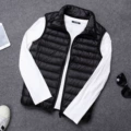 Men's black vest
