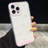 Cross-Border Applicable Iphone17 Pink and White Bow Incoming Call Flash Mobile Phone Case Internet Celebrity Apple 16 Voice-Activated Sensor Incoming Call