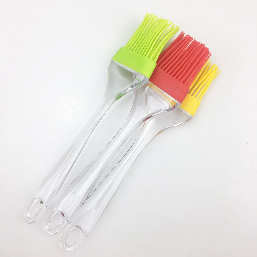 In-Stock Bbq Oil Brush Silicone Oil Brush Outdoor Barbecue Food Brush Kitchen Baking Brush Seasoning Brush