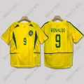 2002 Brazilian main short sleeved size 9 Ronaldo