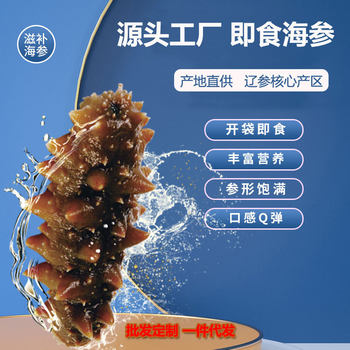 Dalian Instant Sea Cucumber Factory Direct Supply Sea Cucumber 500g Non-Dried Sea Cucumber Nourishing Sea Cucumber Wholesale Source Manufacturer