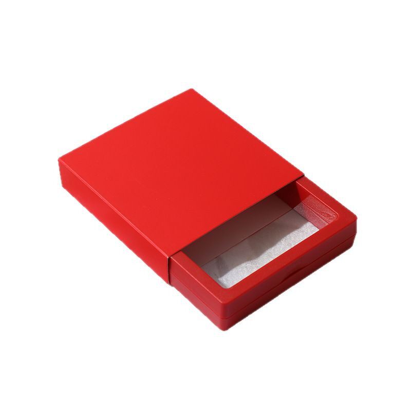 Qiuhe Transparent PE Film Display Box Suspension Box Wear Armor Envelope Paper Handset Handstring Box Necklace Ring Bracelet Box