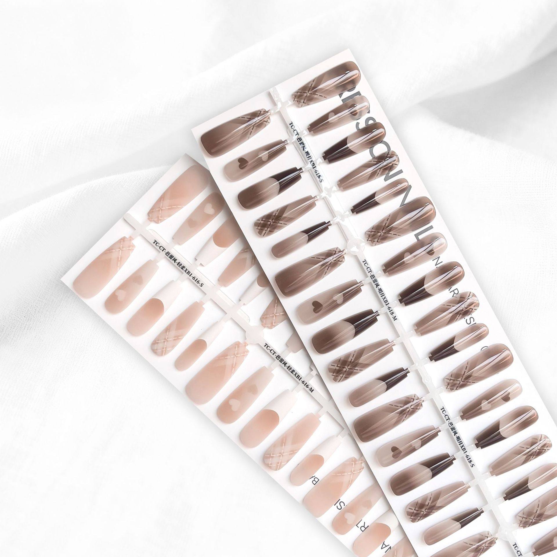 Tang Chao Base Color Semi-finished Wear Armor Prefabricated Armor Summer Nail Art New Chinese Antique French Ballet Bright Surface Cover