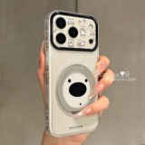 Вращающийся кронштейн phone17 чехол для мобильного телефона с мультяшным рисунком новый Apple 15 all-inclusive female 16porma emoji puppy