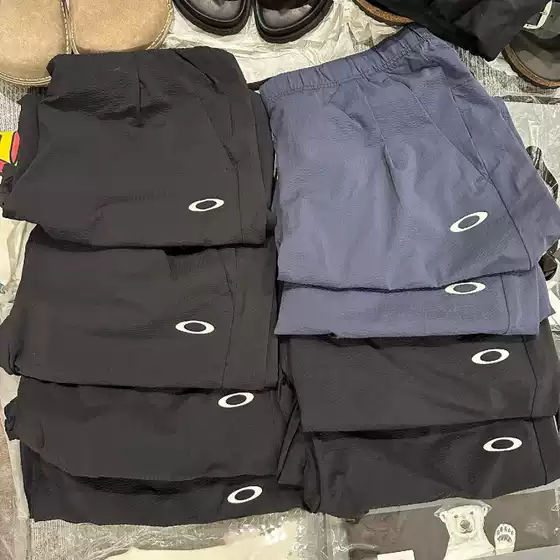 Summer Limited Oakley Quick-Drying Shorts for Men and Women Outdoor Sports Breathable and Light Bubble Sand Five-Point Pants