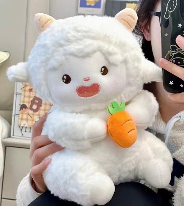 40厘米12寸大号毛绒玩具地推礼品娃娃婚礼互动公仔玩具活动定logo