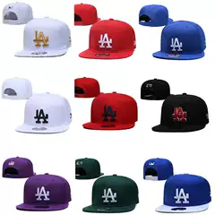 Spring and Summer Sports Baseball Cap for Women, Sun Protection Visor, Los Angeles Dodge Flat Brim Hat, Men's Trendy Personalized Curved Brim Hat