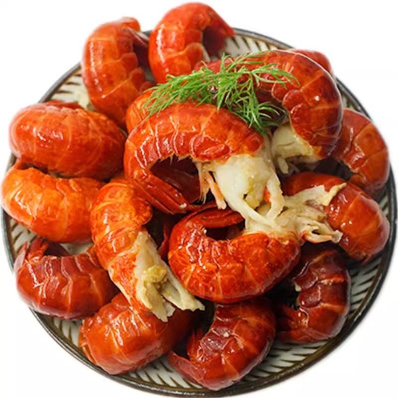 Frozen Fresh Lobster Tails, Large Fresh Live Crayfish Tails Without Ice Coating, Commercial Fresh Frozen Wholesale Fresh Aquatic Products